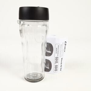 Oster Blend-N-Go Cup 16 Oz 6848 6849 Clear Blender Accessory Smoothie
